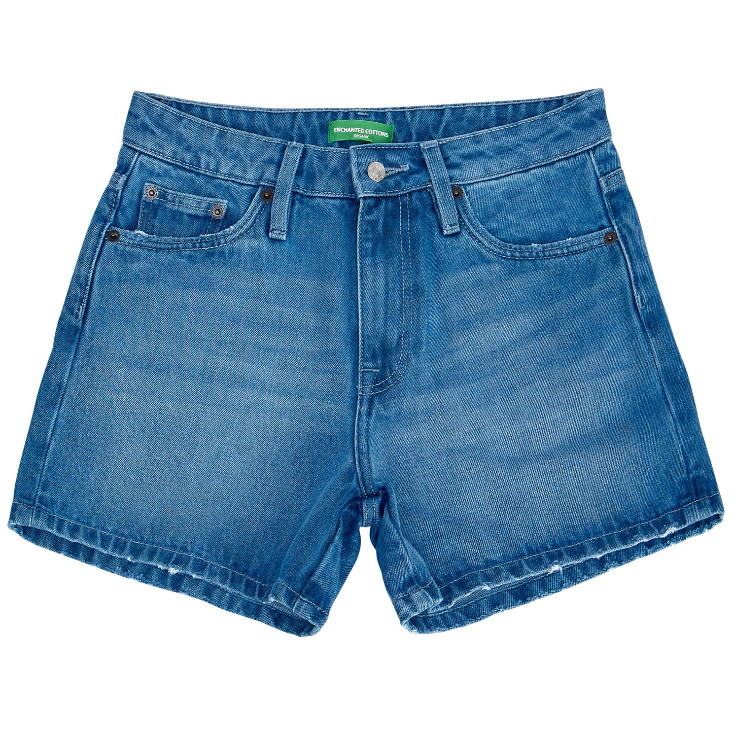 Women's Mid Rise Organic Cotton Denim Jean Short