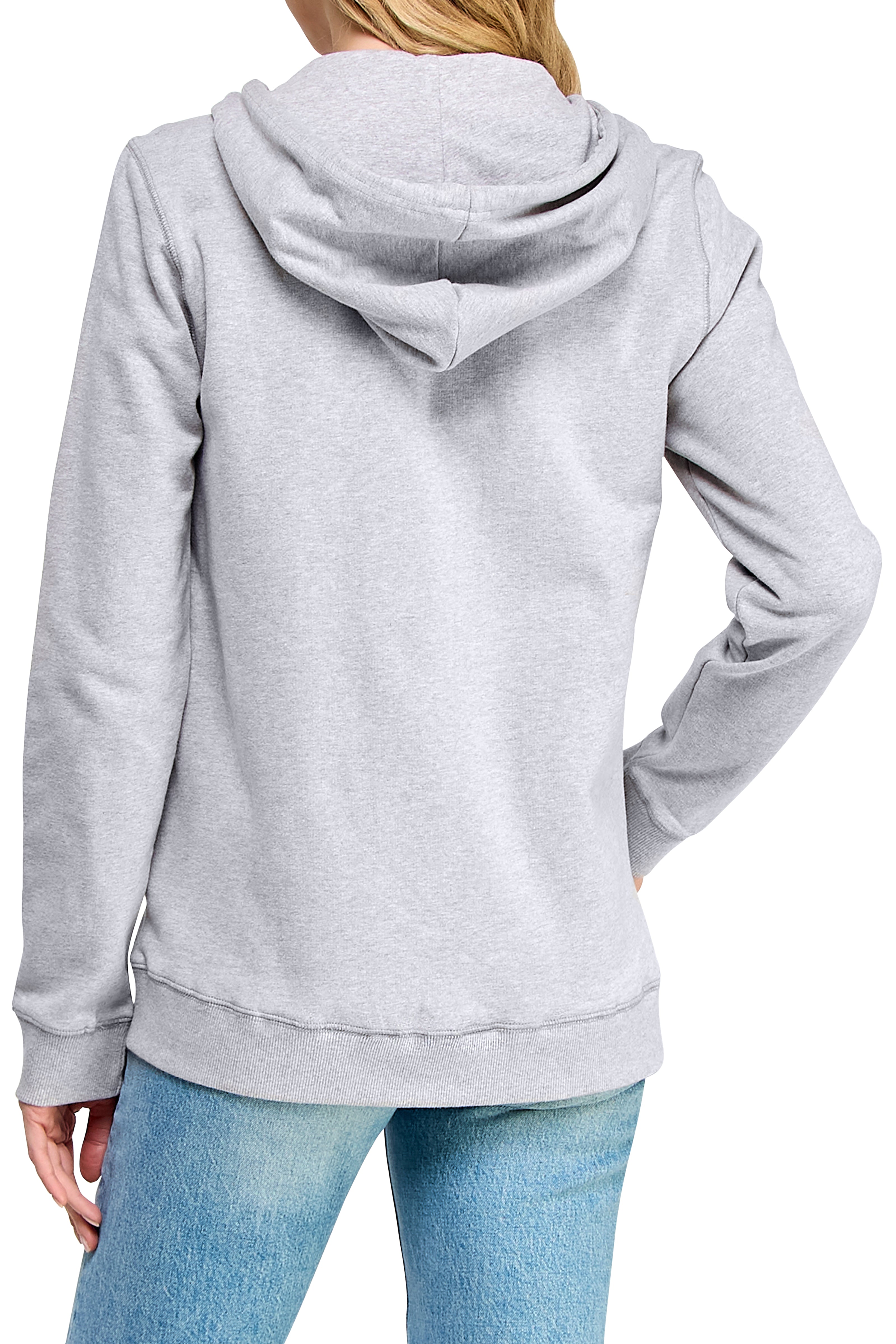 Green Heart Organic Women's Hoodie | Made with 100% Renewable Energy | GOTS Organic Certified | selling Fully Circular